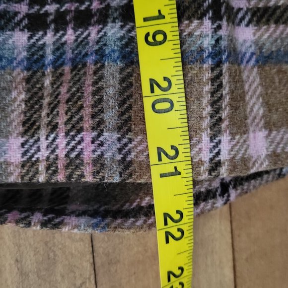 Boden British Tweed by Moon Pleated Wool Skirt Size 14L - Picture 10 of 10